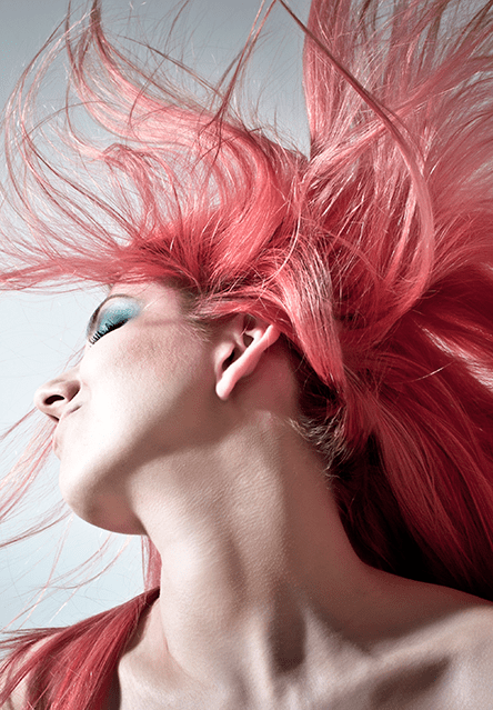 Pinke Haare